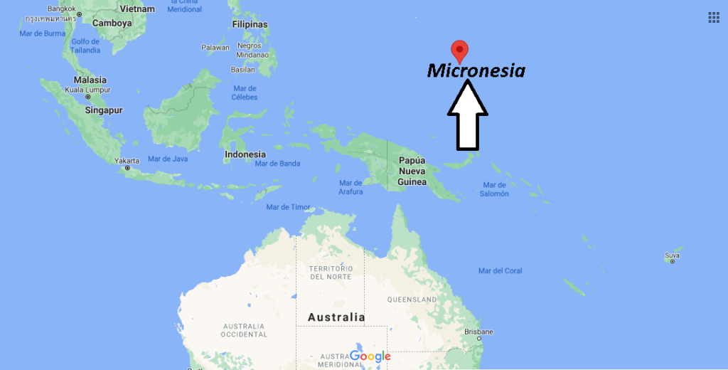 ¿Dónde queda Micronesia