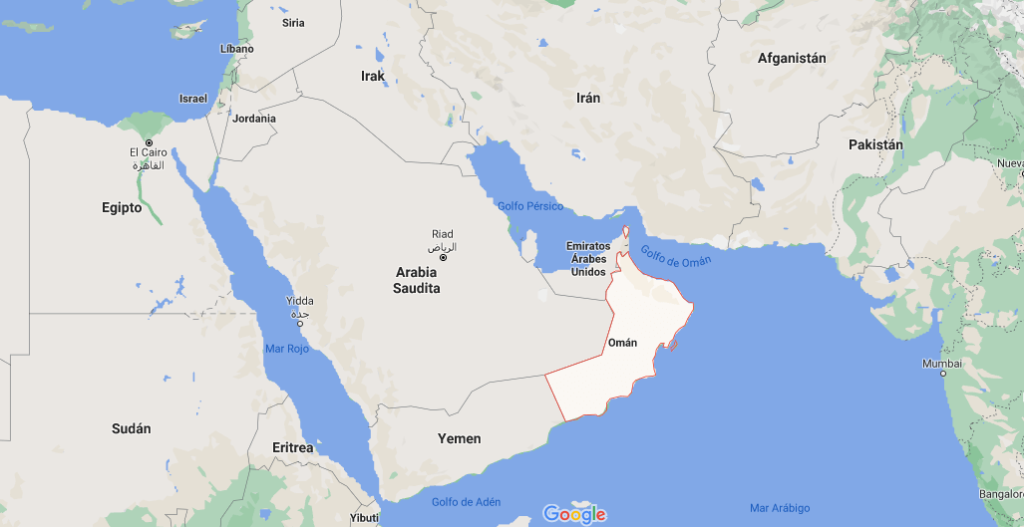 ¿Dónde queda Omán