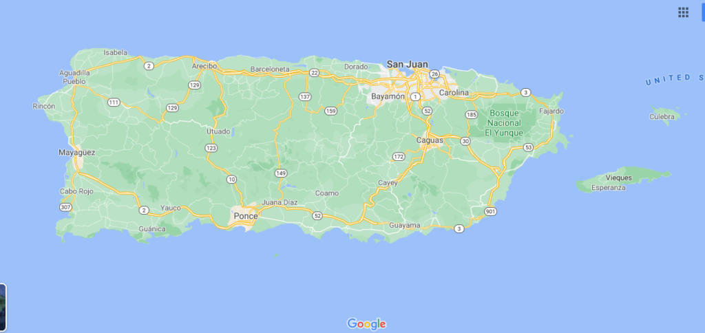 ¿Dónde queda Puerto Rico