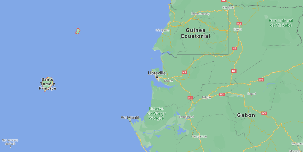 ¿Dónde queda Santo Tomé y Príncipe