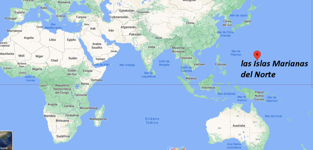 ¿Dónde queda las Islas Marianas del Norte