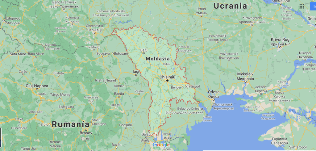 ¿Dónde se encuentra el país Moldavia