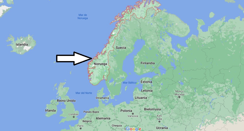 ¿Dónde se encuentra ubicado Noruega