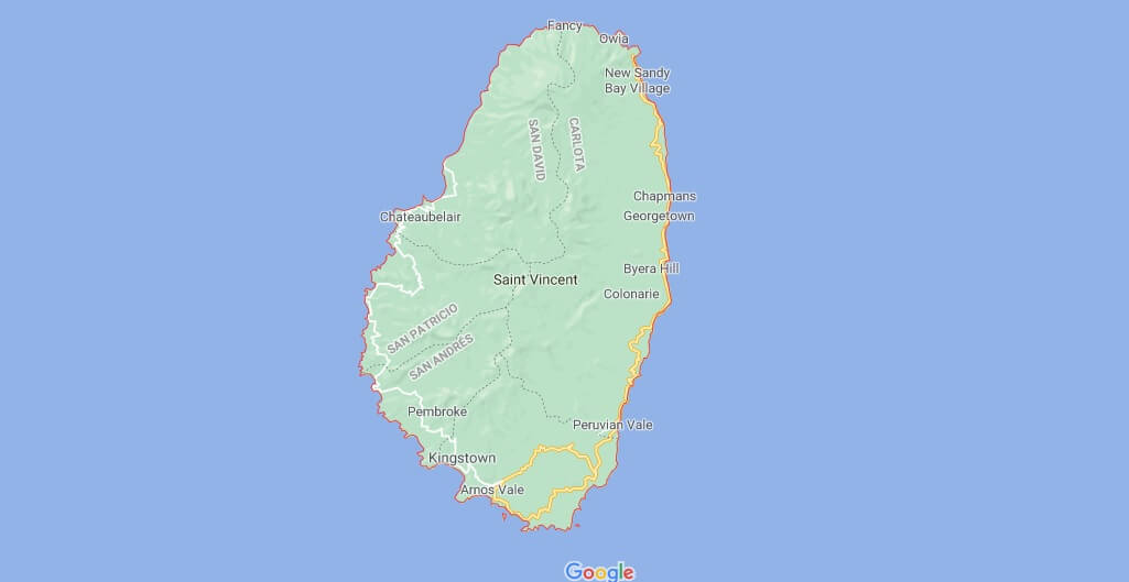¿Dónde se encuentran las islas Granadinas
