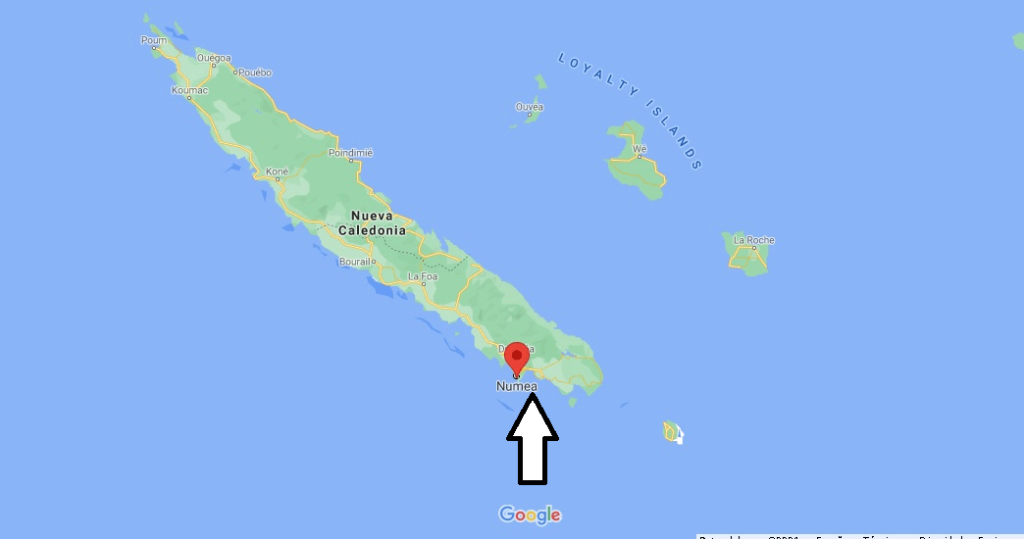 ¿Dónde se localiza el país de Nueva Caledonia
