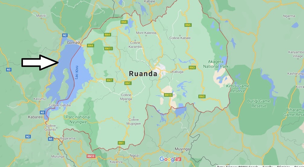 ¿Dónde se ubica el país de Ruanda