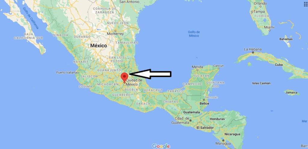 ¿Dónde se ubica la ciudad de México