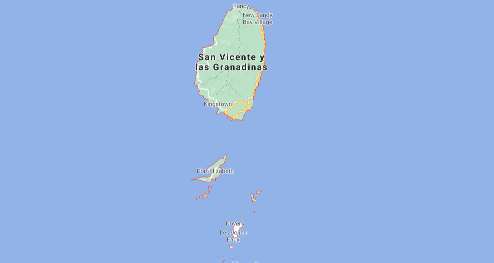 ¿Dónde se ubica la isla de San Vicente