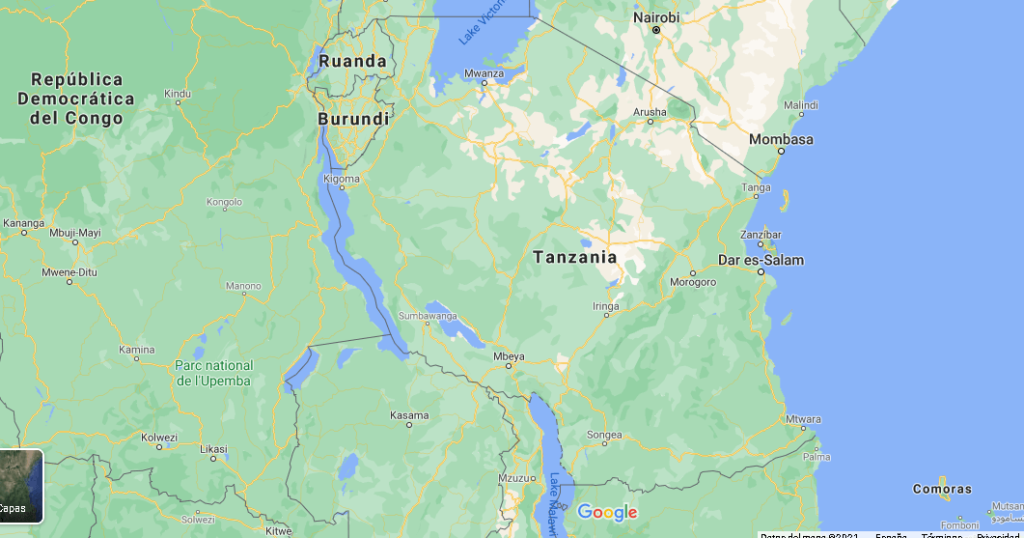 ¿Cómo se llama la capital de Tanzania