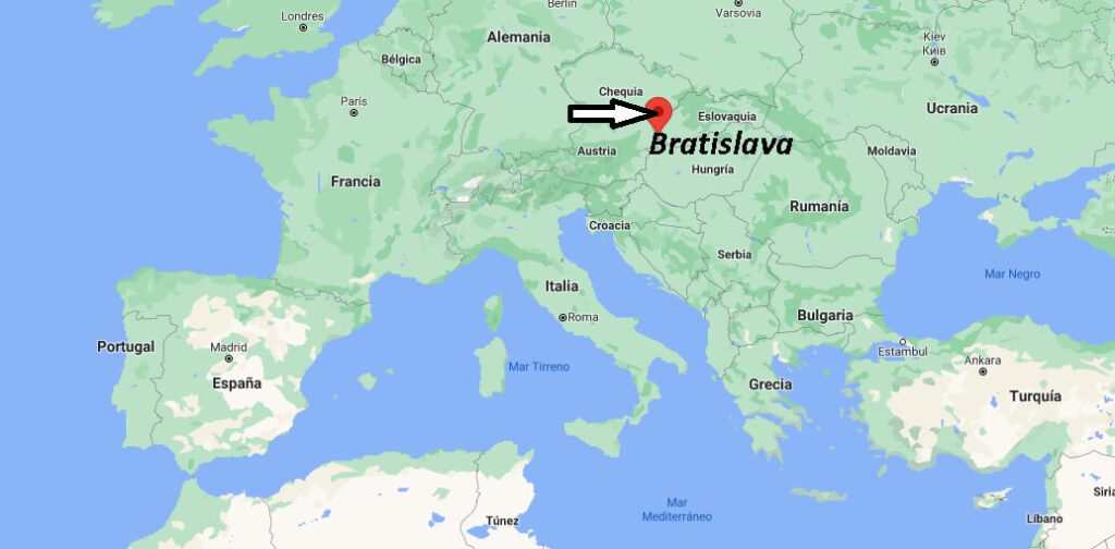 ¿Dónde está Bratislava