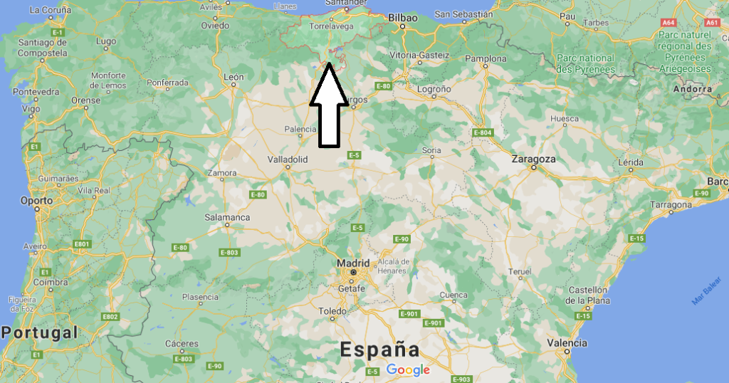 ¿Dónde está Cantabria