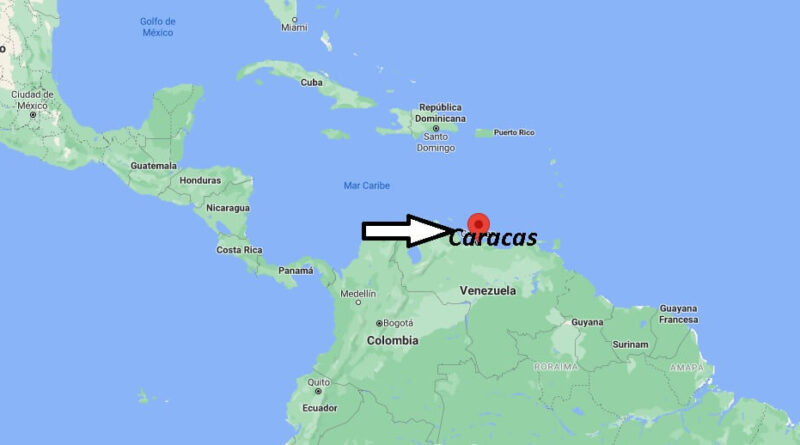 ¿Dónde está Caracas