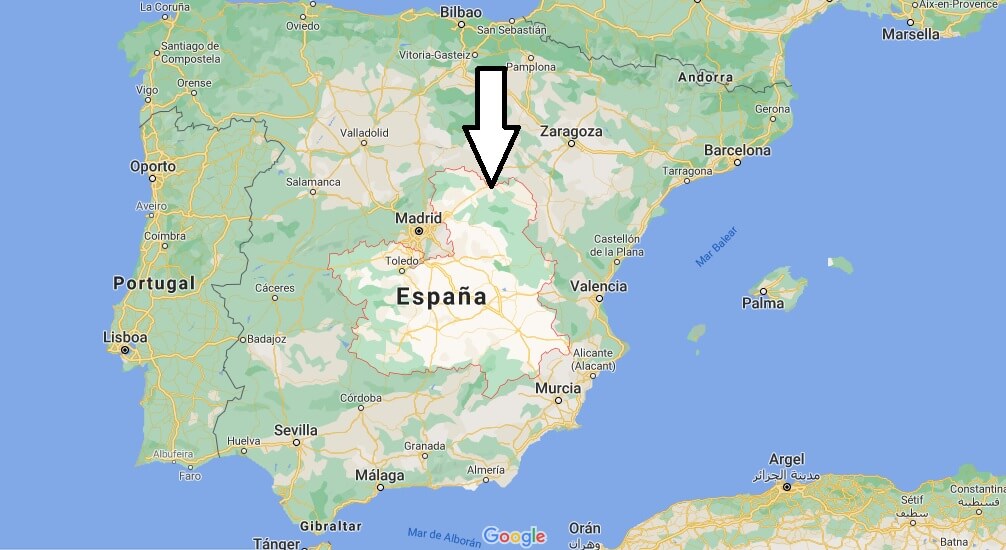 ¿Dónde está Castilla-La Mancha