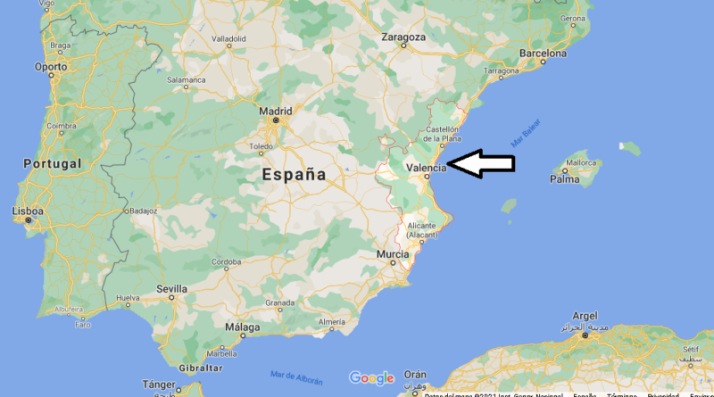 ¿Dónde está Comunidad Valenciana