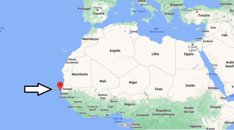 ¿Dónde está Dakar