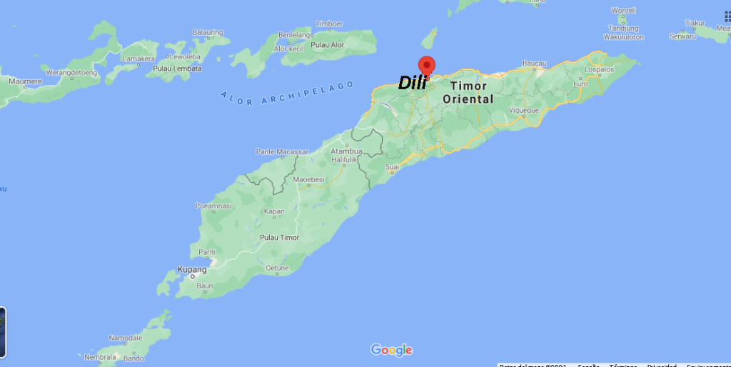 ¿Dónde está Dili