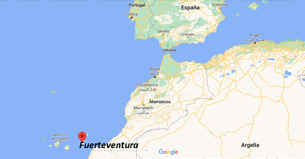 ¿Dónde está Fuerteventura