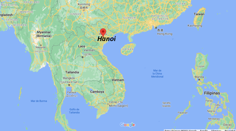 ¿Dónde está Hanoi