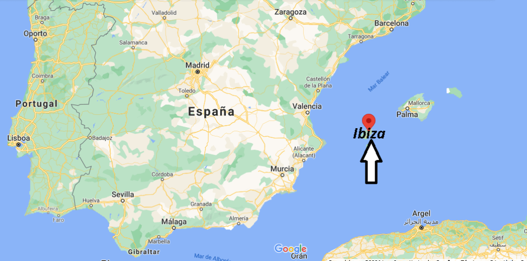 ¿Dónde está Ibiza