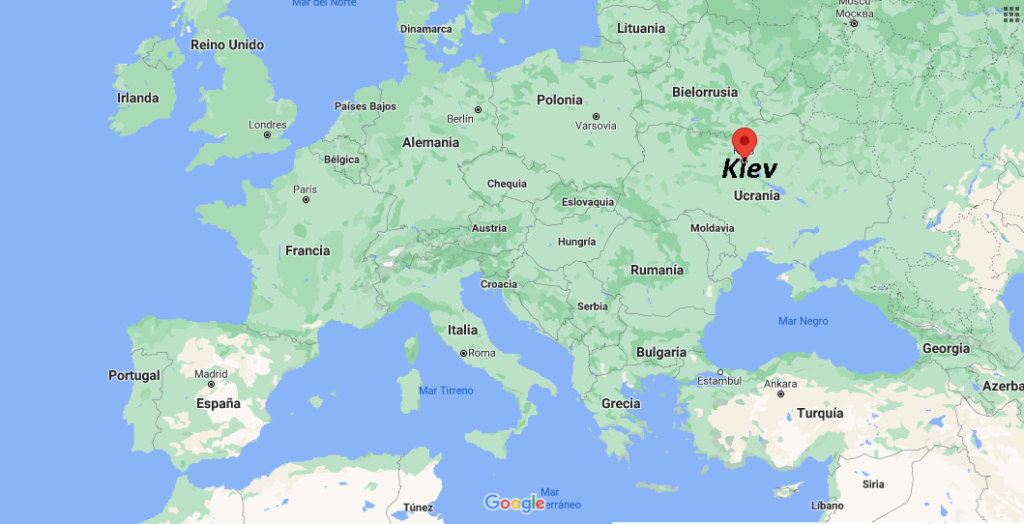 ¿Dónde está Kiev