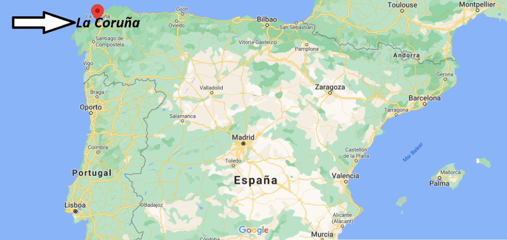 ¿Dónde está La Coruña