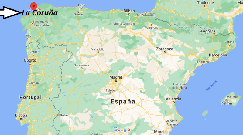 ¿Dónde está La Coruña
