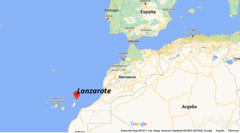 ¿Dónde está Lanzarote