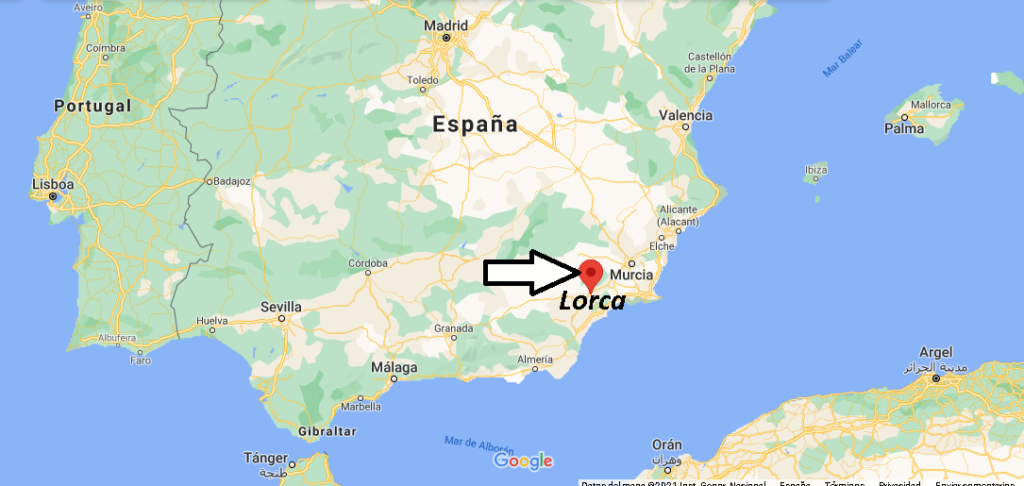 ¿Dónde está Lorca