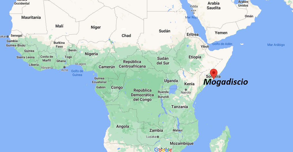 ¿Dónde está Mogadiscio