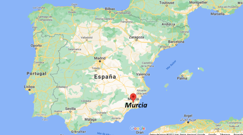 ¿Dónde está Murcia