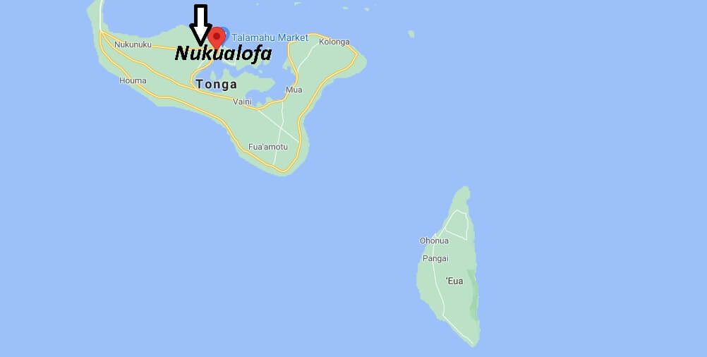 ¿Dónde está Nukualofa