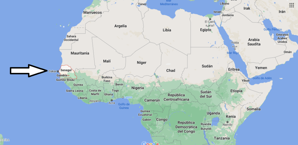 ¿Dónde está Senegal