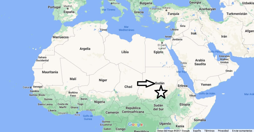 ¿Dónde está Sudan
