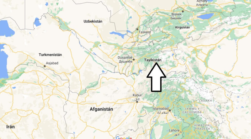 ¿Dónde está Tayikistán