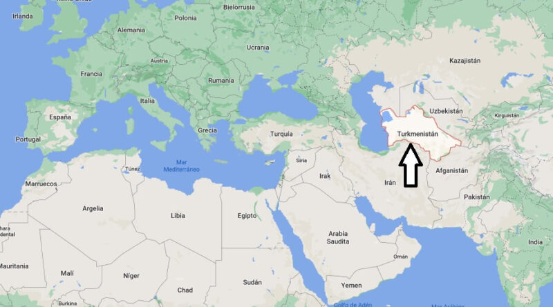 ¿Dónde está Turkmenistán