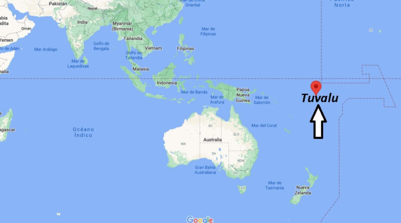 ¿Dónde está Tuvalu