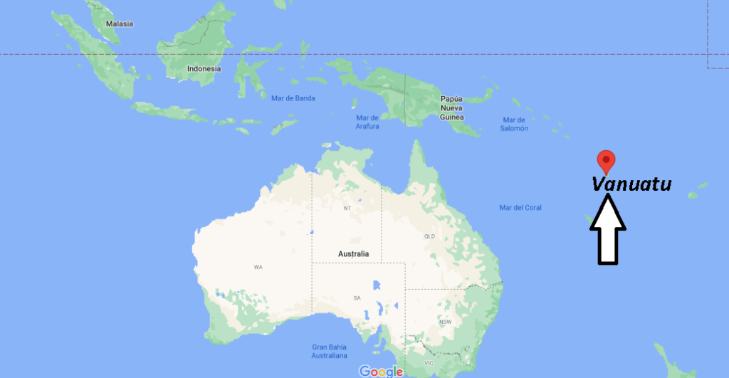 ¿Dónde está Vanuatu