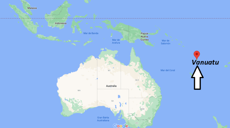 ¿Dónde está Vanuatu