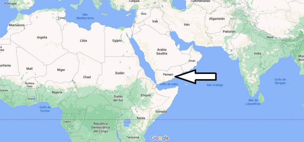 ¿Dónde está ubicada la ciudad de Yemen