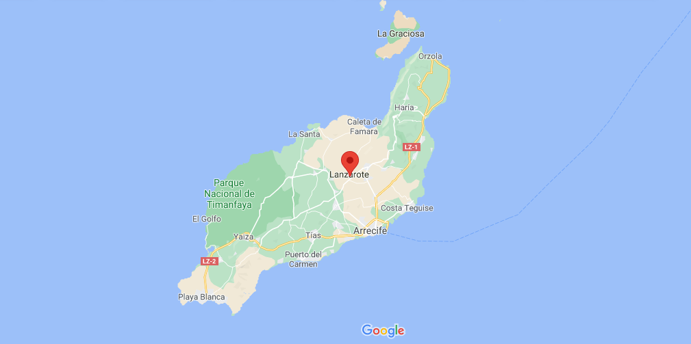 ¿Dónde está ubicado Lanzarote
