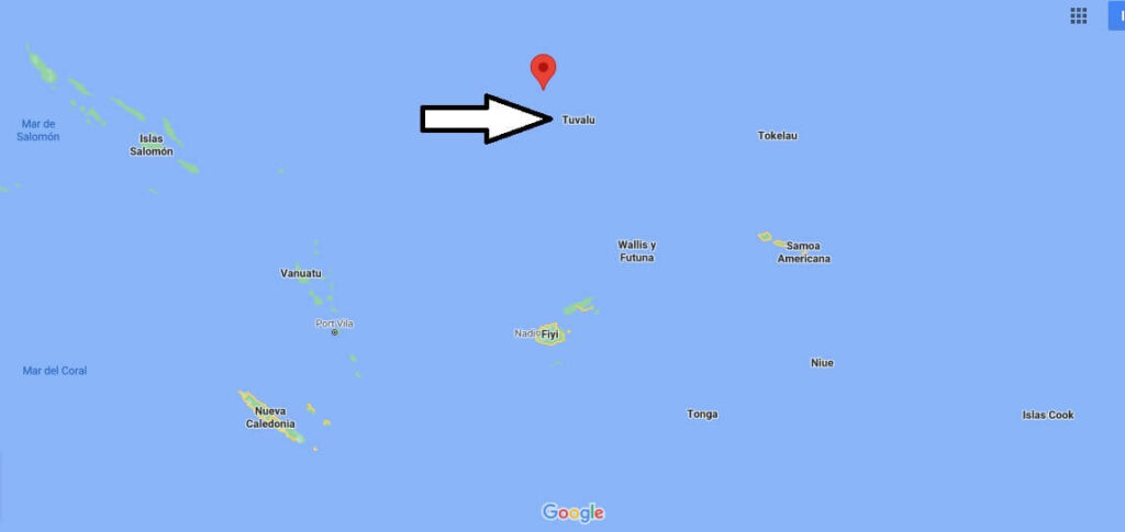 ¿Dónde está ubicado Tuvalu