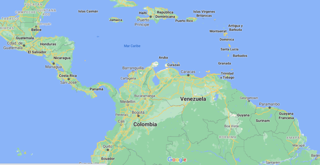 ¿Dónde está ubicado Venezuela para niños
