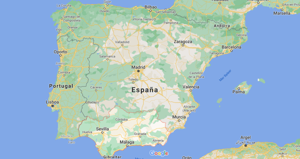 ¿Dónde queda Andalucia
