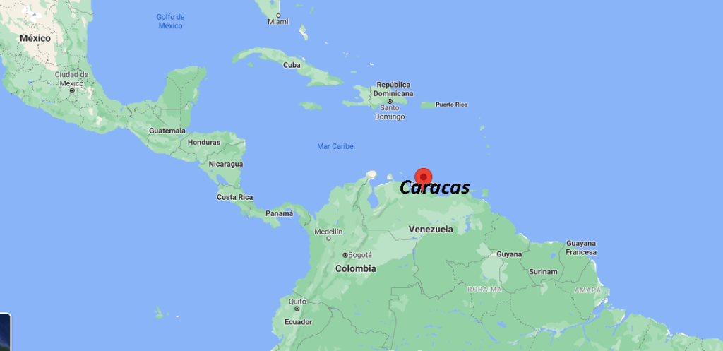 ¿Dónde queda Caracas