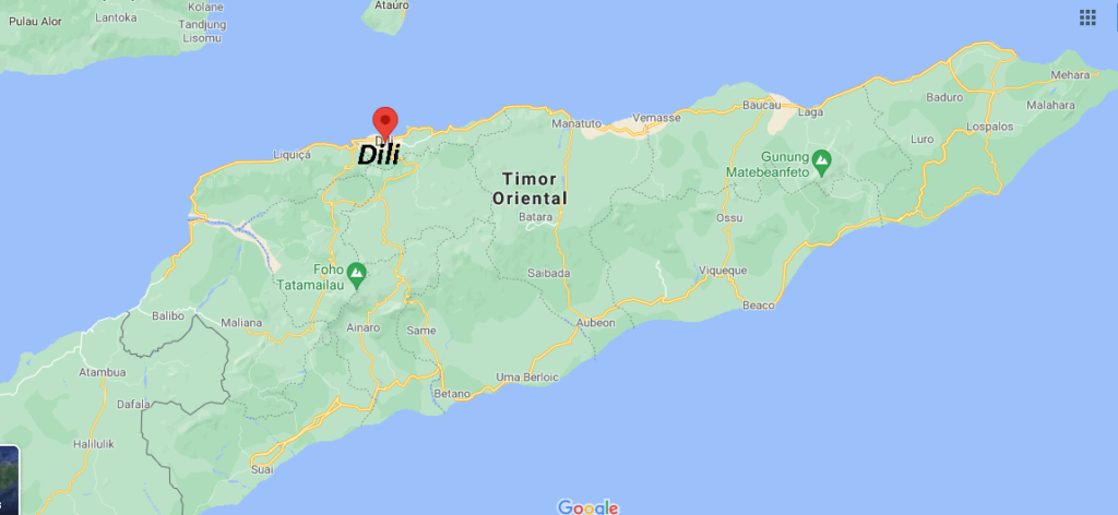 ¿Dónde queda Dili