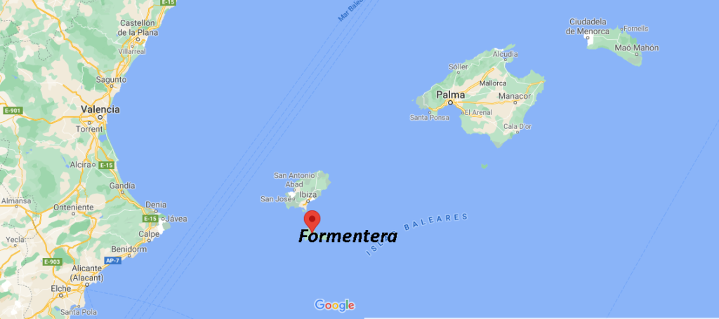 ¿Dónde queda Formentera