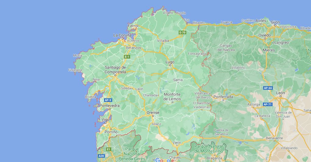 ¿Dónde queda Galicia