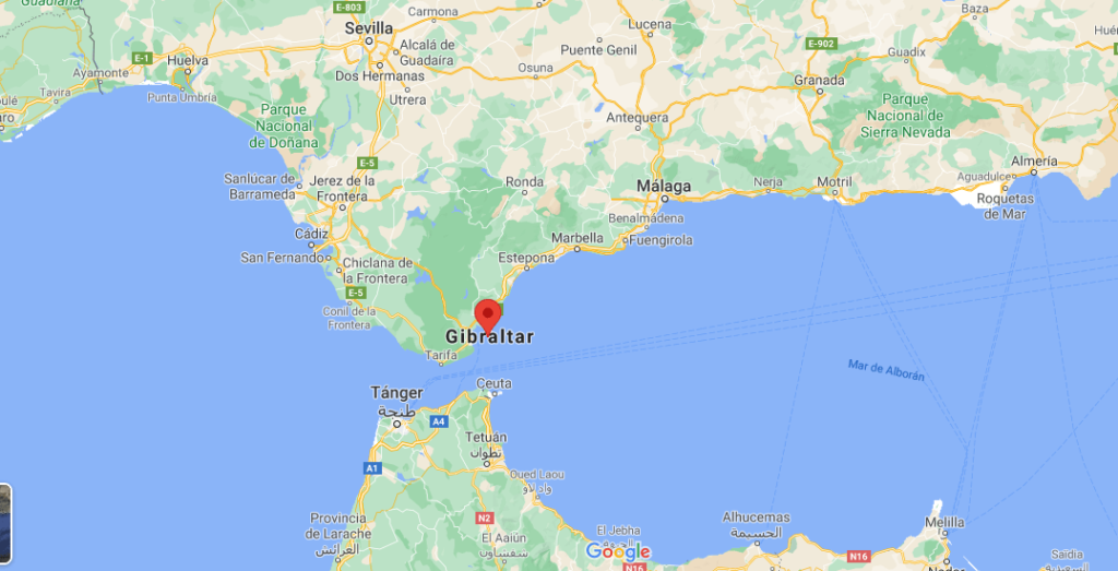 ¿Dónde queda Gibraltar