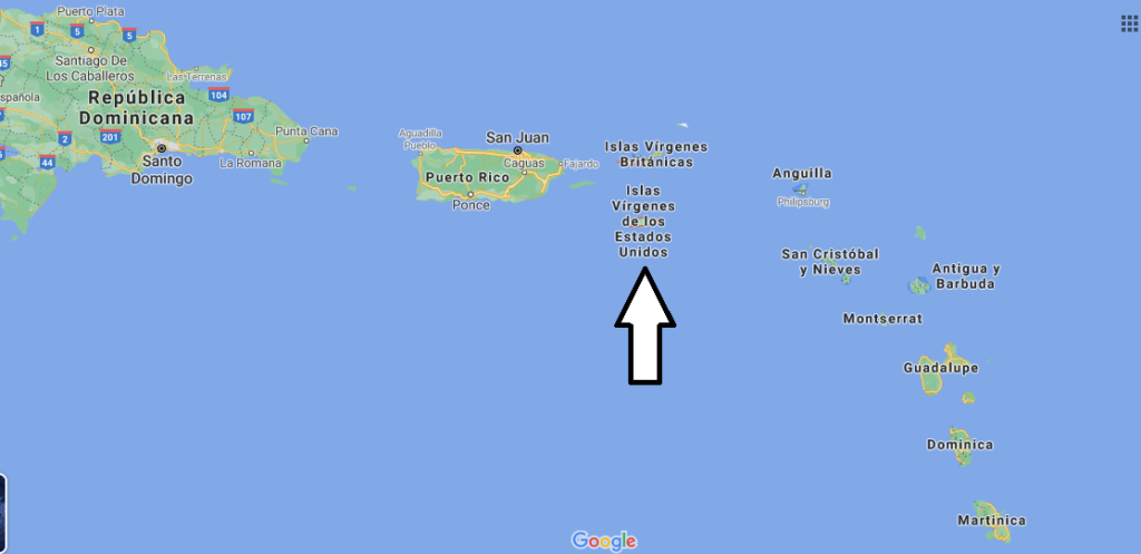 ¿Dónde queda Islas Vírgenes