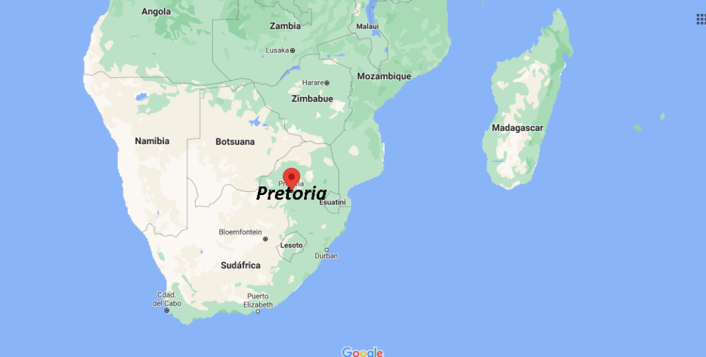 ¿Dónde queda Pretoria